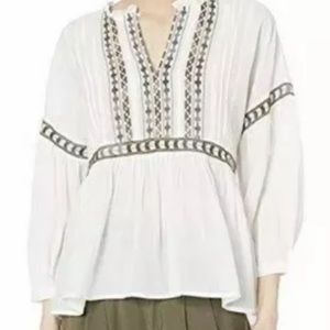 Lucky brand blouse xs